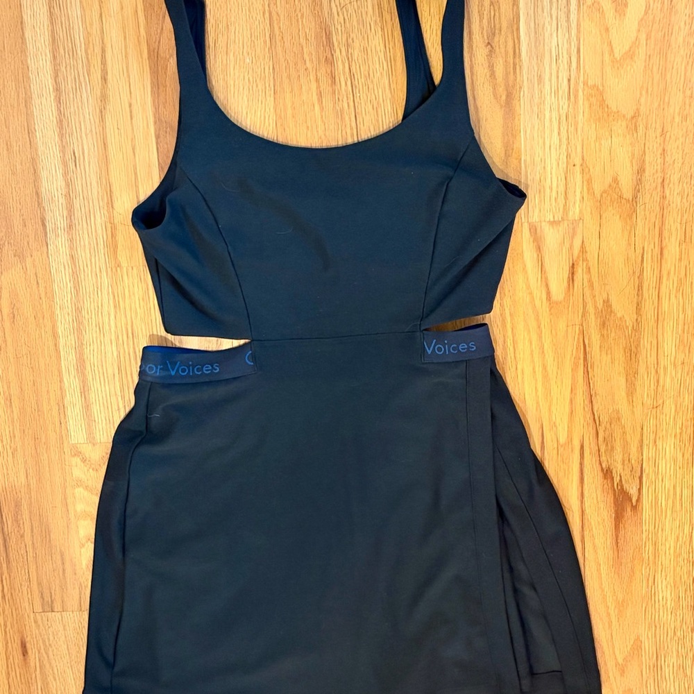 Outdoor Voices Midnight Dress with Cutout